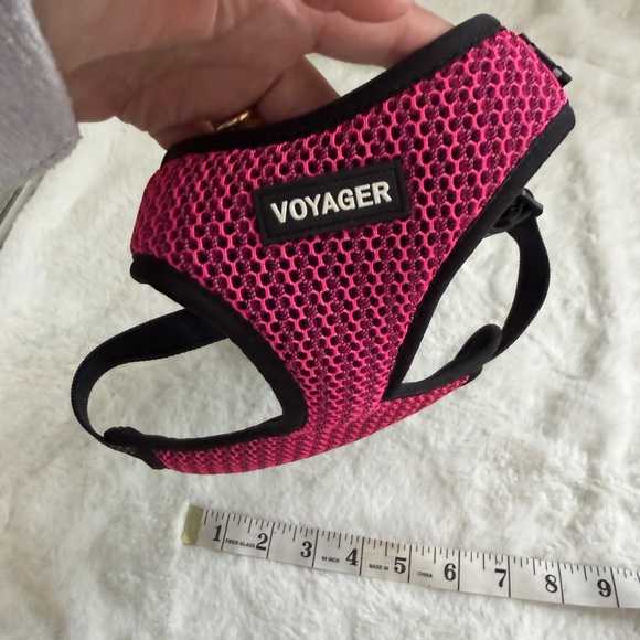 Voyager Pink Dog Harness - Picture 8 of 9